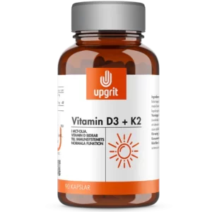 Vitamin D3 + K2 – 90 kapslar – Upgrit